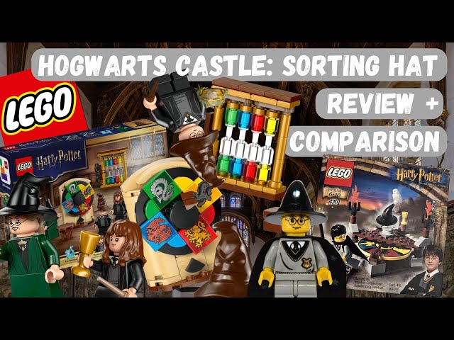 Vídeo relacionado con LEGO Harry Potter Castillo de Hogwarts: Ceremonia del Sombrero Seleccionador - Juguete con Minifiguras de Patronus, Hermione y Draco Malfoy con Varitas - Regalo para Niñas y Niños de 7+ Años - 76460