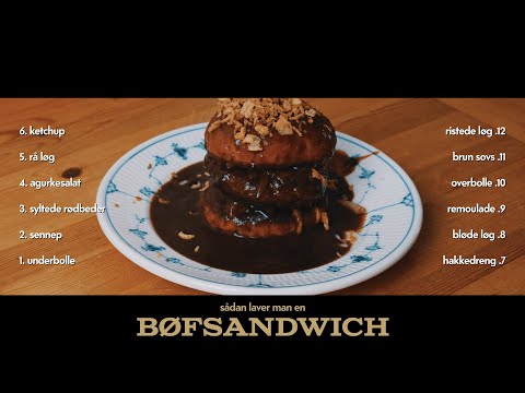 Sådan laver man en bøfsandwich