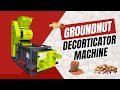Groundnut Decorticator Machine Peanut Shelling Peeling Machine
