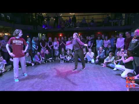 Siberian Top Dance Contest - popping 1/8 Sergey vs Jecha (Sibprokach 2016)