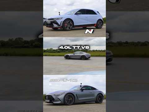 AMG GT vs IONIQ 5 N — DRAG RACE