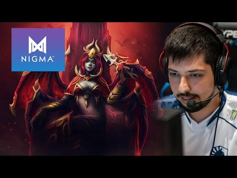 NIGMA.W33 Queen Of Pain Ganker Cancer | Dota 2 7.25c Full Match