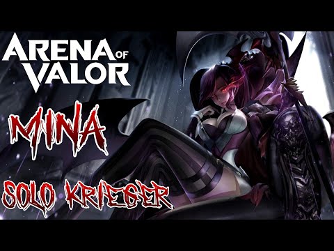 Mina - Solo Lane Krieger des Todes! :D AoV | Arena of Valor German Deutsch Gameplay