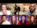 TOP SPARTAN SHIELD WALL BATTLE REACTIONS 300 2006 MOVIE REACTION MASHUP FIRST TIME WATCHING