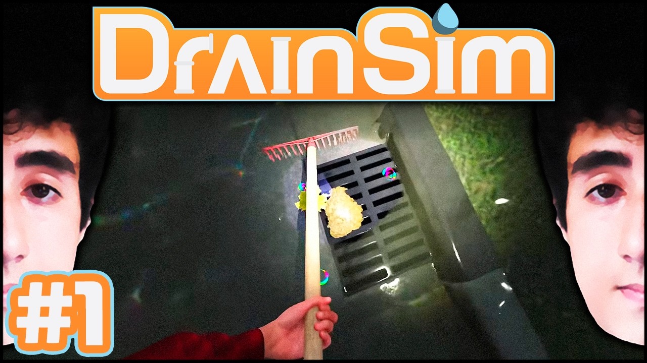 SIMULADOR de DESENTUPIR RALOS 💦 DrainSim - #1 | Felps