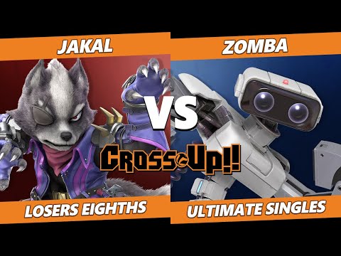 CROSSxUP Losers Top 8 - Jakal (Wolf) Vs. Zomba (ROB) SSBU Ultimate Tournament
