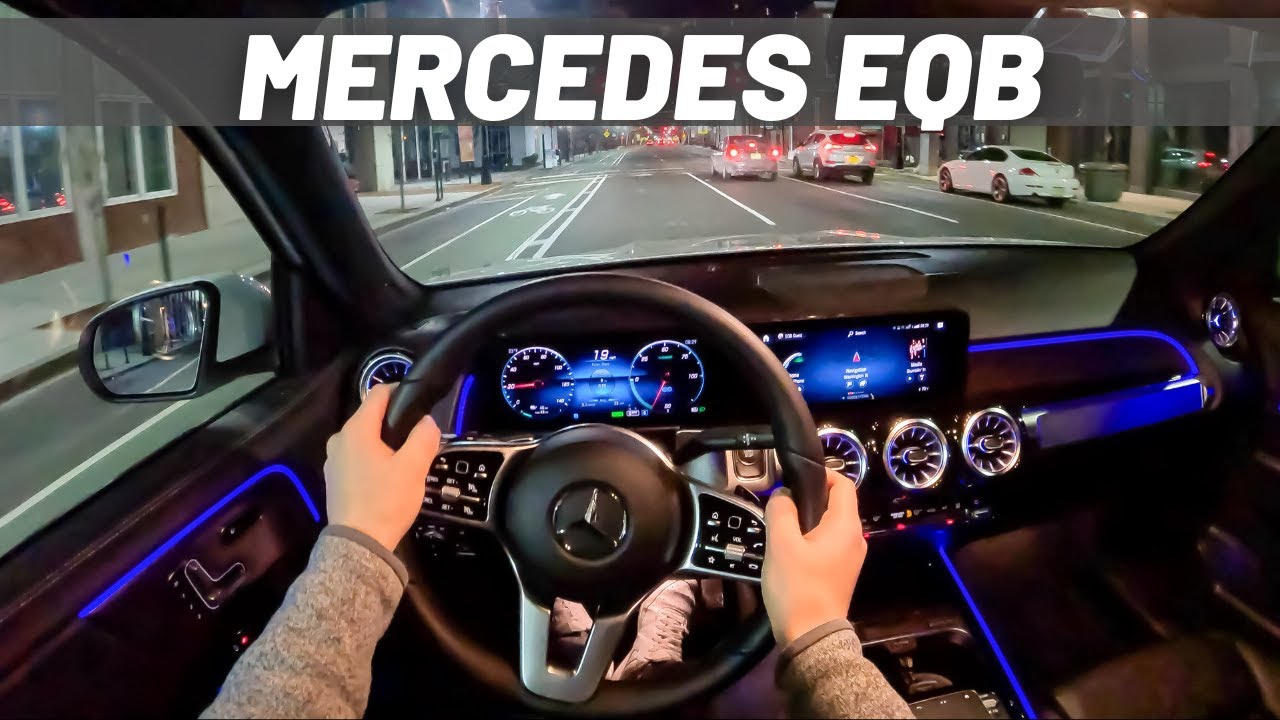 2023 Mercedes EQB | POV Night Drive