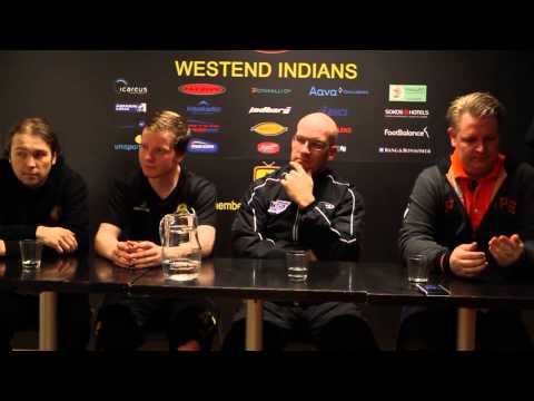 26.10.2013 Lehdistötilaisuus Indians - NST