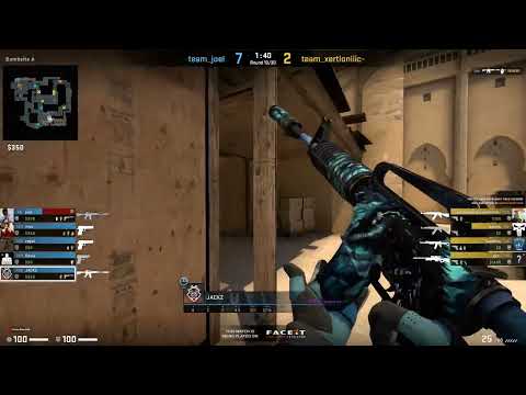 CS GO POV Demo G2 JACKZ Faceit FPL (20-9) (mirage)
