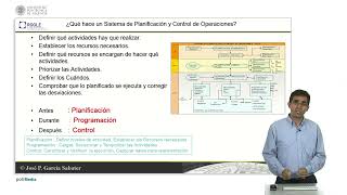 Planificar y programar