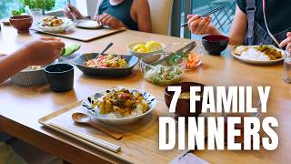 From Grocery Haul to Dinner: 7 Days of Japanese Home Cooking
