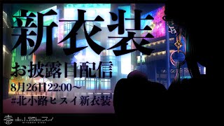 【#北小路ヒスイ新衣装】都会の夜に溶け込む新衣装（げぼかわ）【北小路ヒスイ/にじさんじ】