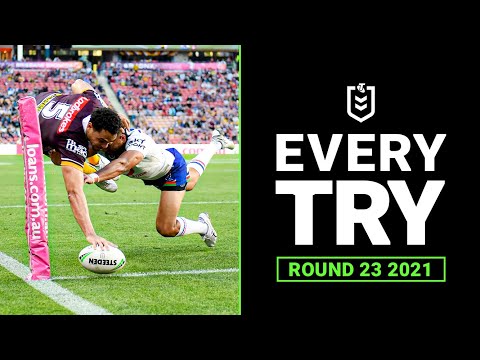NRL Highlights | Every Try of Round 23 | NRL 2021