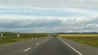 preview picture of video 'Calgary to Canmore, Alberta Drivelapse: TakeMyTrip.com Time Lapse'