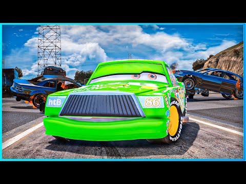 *CRAZY* Cars Chick Hicks Crashes Ep.4 – GTA 5