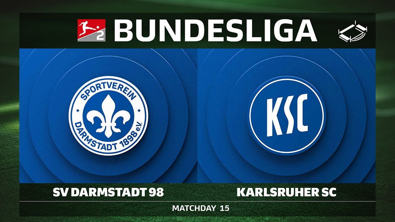 SV Darmstadt 98 vs. Karlsruher SC | Matchday 15 - Bundesliga 2 2025/26