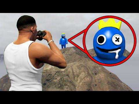 RAINBOW FRIENDS verfolgen mich in GTA 5!!
