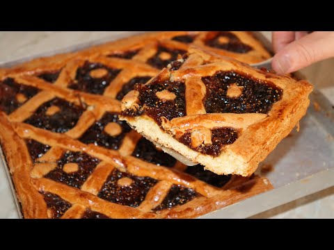 Pasta Flora | Tarte me reçel fiku | Fig jam tart