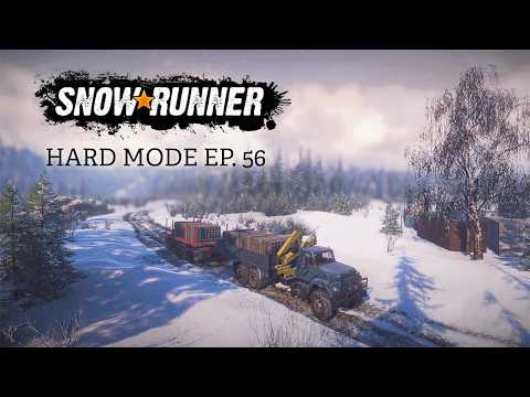SnowRunner Hard Mode - Episode 56 - First Tasks in Alaska!