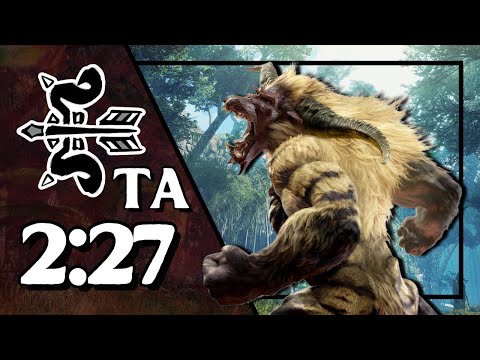 [MHR SUNBREAK] Furious Rajang - Bow 2:27 (TA WIKI Rules)