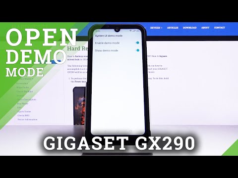 How to Open Demonstration Mode in Gigaset GX290 – Floor Mode