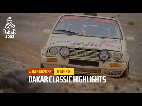 ダカール・ラリー2023 クラシッククラスのステージ8ハイライト動画