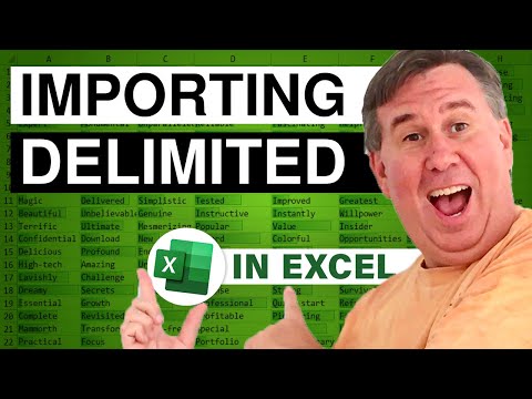 Excel - Delimited Text File Importing in Excel: Avoiding Annoying Behaviors & Gotchas - Episode 459