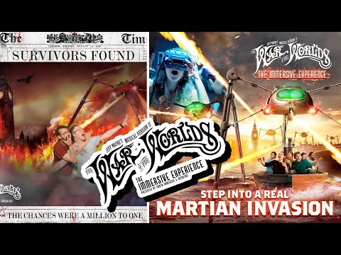 THE WAR OF THE WORLDS IMMERSIVE EXPERIENCE | LONDON | VLOG & REVIEW