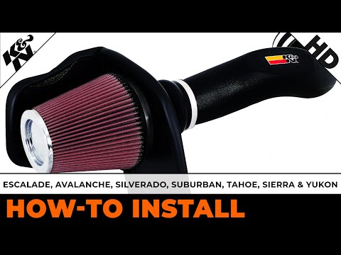 Escalade, Avalanche, Silverado, Suburban, Tahoe, Sierra & Yukon [#57-3050] Air Intake Installation