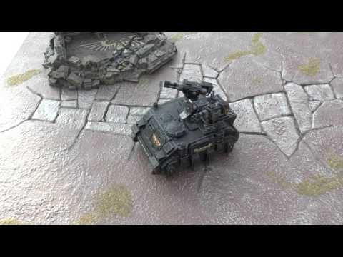 Space Marine Hunter/Stalker tank - Showcase & Tactica (WH40K)