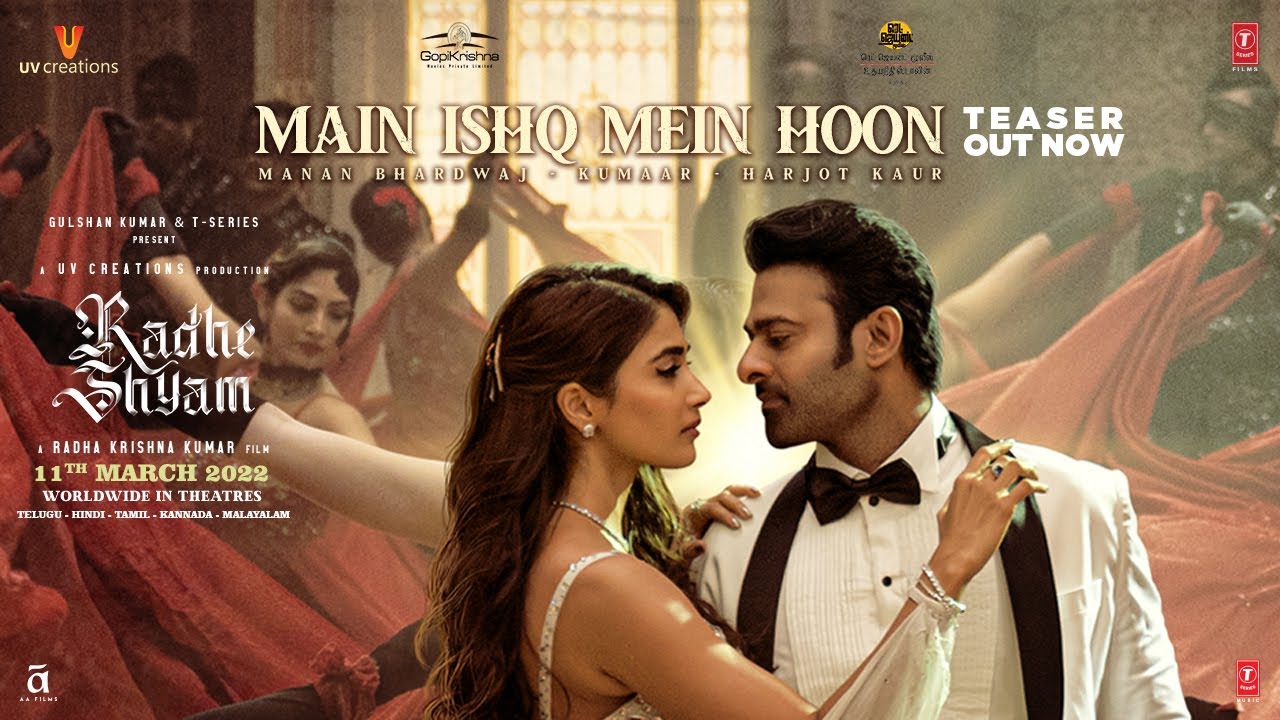 Main Ishq Mein Hoon Lyrics | Radhe Shyam | Manan Bhardwaj, Harjot Kaur