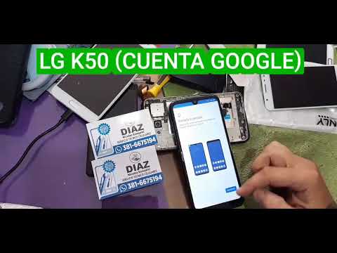 Quitar cuenta Google (LG K50 MUY FACIL Y RAPIDO )