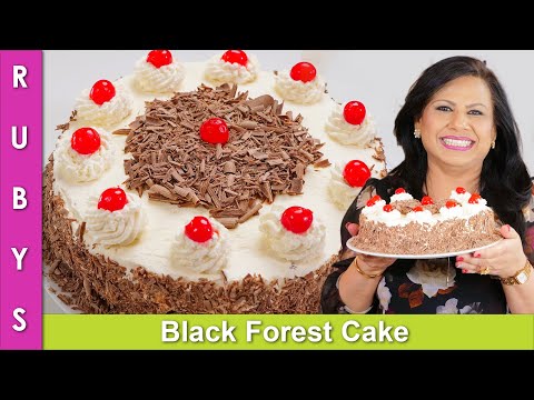 Black Forest Cake Recipe in Urdu Hindi - RKK