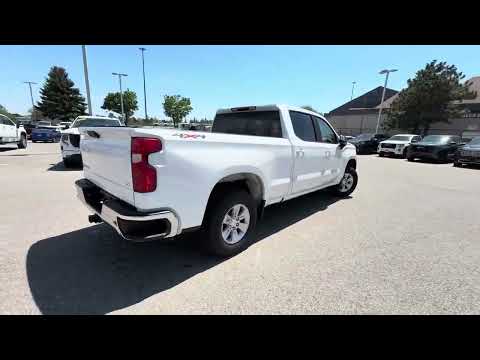2025 Chevrolet Silverado 1500 Crew Cab Standard Box 4-Wheel Drive LT in White for sale at Boyer Pickering Chevrolet Cadillac Buick GMC Ltd. in Pickering, ON