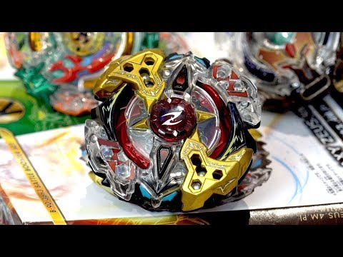 Galaxy Zeus .4M.Pl & 3on3 Battle Booster Set Unboxing & Review! - Beyblade Burst God/Evolution!