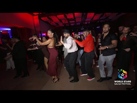 🔥Fire Cha Cha Animation from the World Stars at World Stars Salsa Festival 2025, Albena / Bulgaria