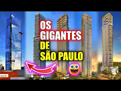 TOP 10 ⭐ OS MAIORES EDIFÍCIOS DE SÃO PAULO EM 2025 - 0 MAIOR MERCADO IMOBILIÁRIO DO BRASIL ⭐#obras