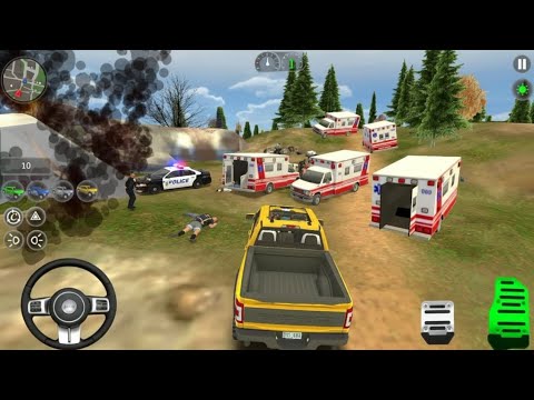 4x4 Offroad Jeep Driving Simulator 3D - Drive SUV 4x4 jeep Offroad Game - Android GamePlay🚙