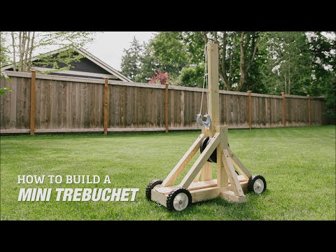 How to Build a DIY Mini Trebuchet
