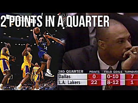 Lowest Scoring Quarters By a Team In NBA History