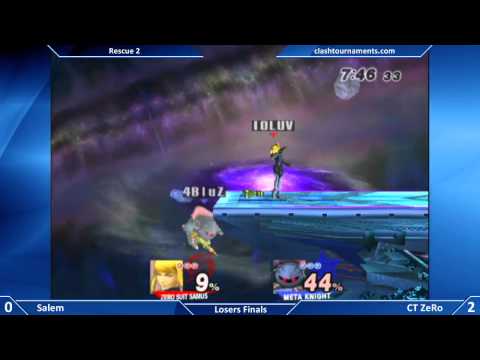 Rescue 2 SSBB Losers Finals - Salem vs CT ZeRo