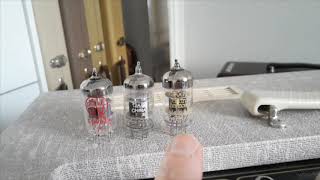 Video thumbnail for VOX AC15HW1X V1 12AX7 Tube change Test - Ruby vs JJ vs EHX vs no name made in China by Jesse Hicks
