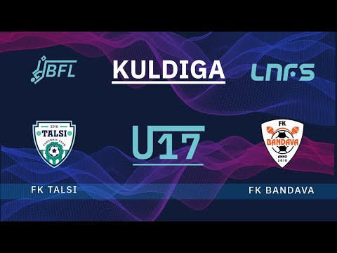 FK Talsi - FK Bandava. BFL U17 Kuldiga, Latvia