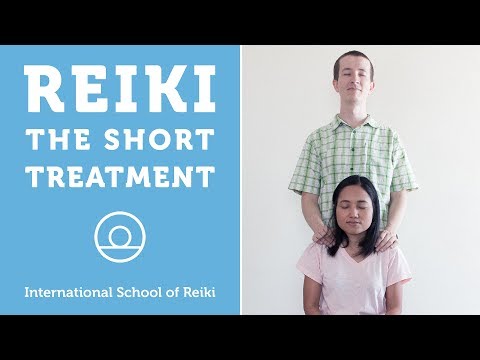 Reiki Short Treatment Hand Positions
