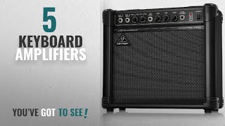Video thumbnail for Top 10 Keyboard Amplifiers [2018]: BEHRINGER ULTRATONE KT108 by Musical Instruments