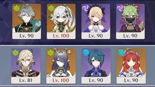 【原神】Ver.7.0B 螺旋12層 激化アルハイゼン＆豊穣開花カーヴェで星9攻略【Genshin Impact】