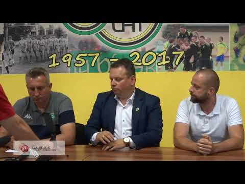 Siarka Tarnobrzeg konferencja prasowa przed sezonem 2020/2021