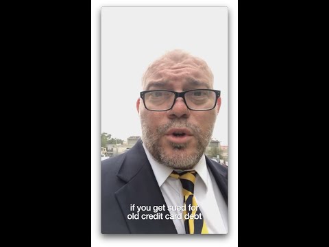 Say THIS to the judge when you get sued for old debt