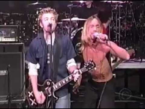 Iggy Pop and Sum 41 - Little Know It All - Live on Letterman