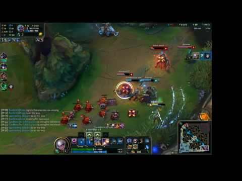 How to have lock-on focus in team fights... Diana Quadra Kill